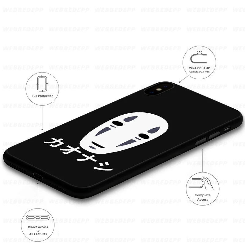 WEBBEDEPP Spirited Away Anime Soft Case for Samsung Galaxy S10 S10e S9 S8 Plus S7 S6 Edge &amp J6 2018 Note 10 9 8 |