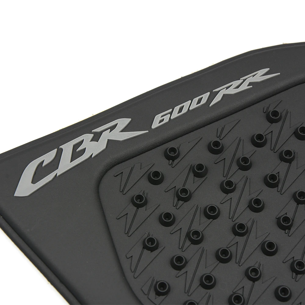 Черные наклейки на мотоцикл резиновые топливный бак для honda cbr600rr 2003 2004 2005