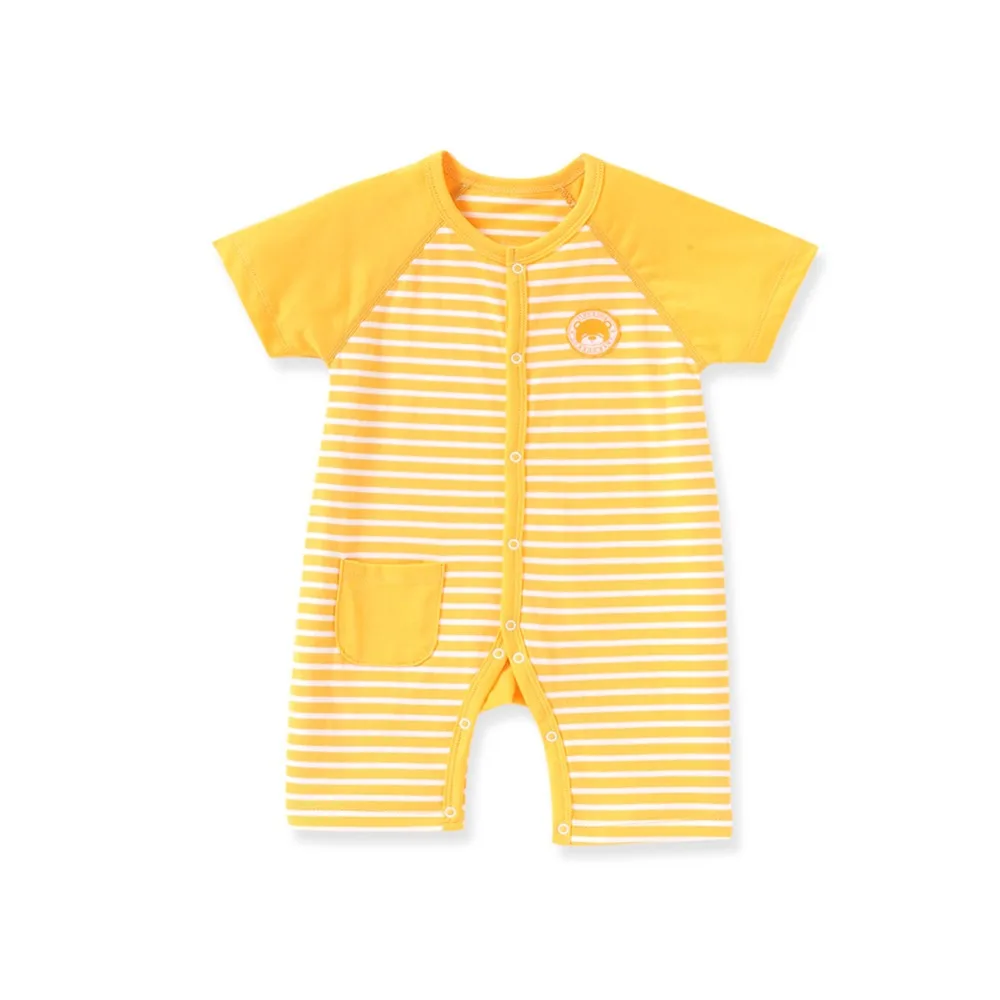 Для маленьких девочек одежда Детские комбенизоны для новорожденных 2018 летнее