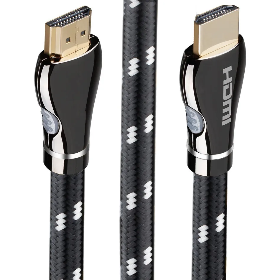 Кабель HDMI 4K C able 2,0 черный HD видео кабели позолоченный 3D кабель 1 м 1,5 м 2 м 3 м 5 м 8 м 10 М HD кабель для HDTV сплиттера