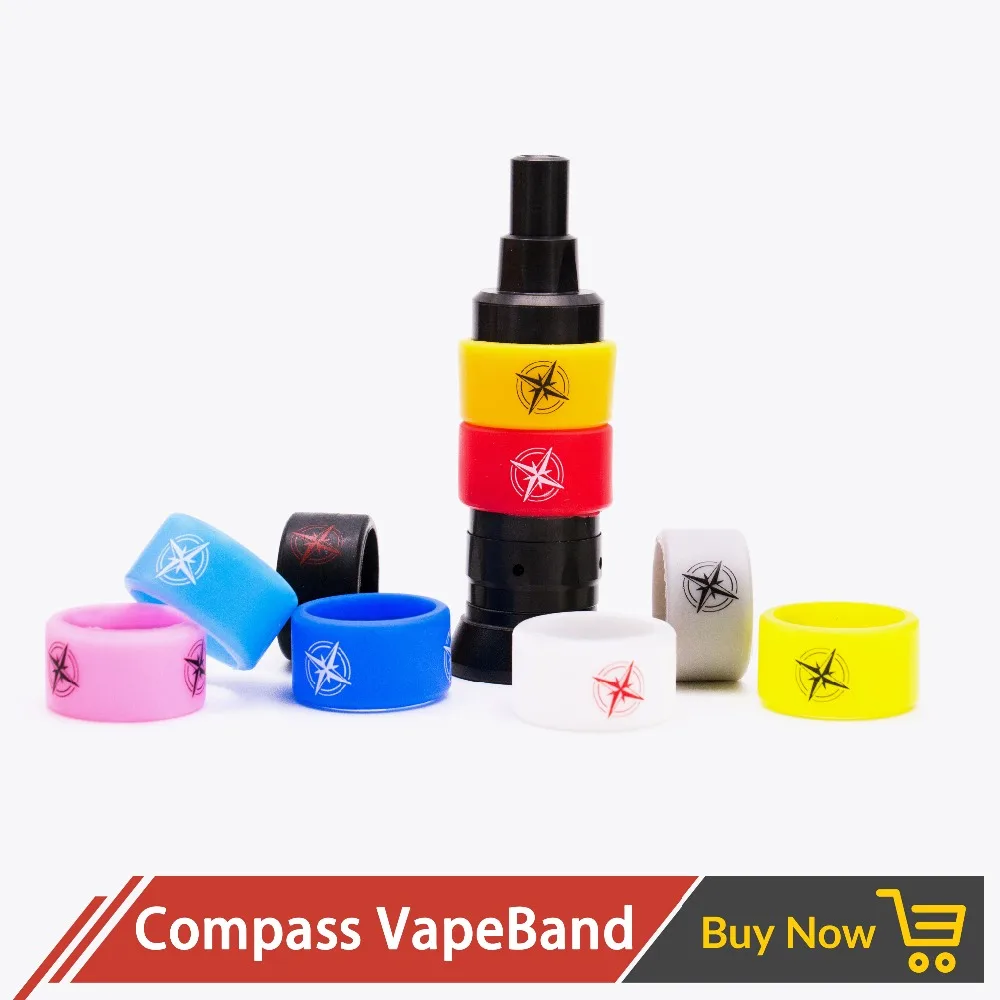 10 шт. кольцо для электронной сигареты Volcanee резиновое силиконовое кальяна 22 мм RDA