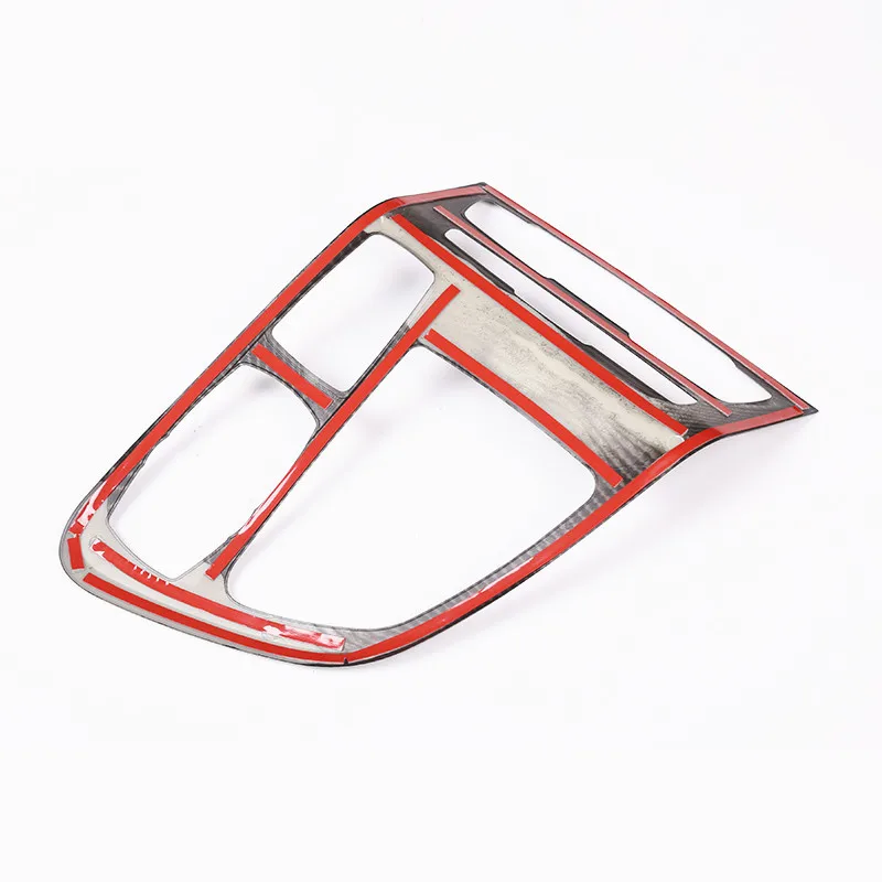 Car Styling Console Gearshift Frame Decoration Cover Trim For BMW 2 Series Active Tourer F45 LHD Carbon Fiber Style Declas | Автомобили и