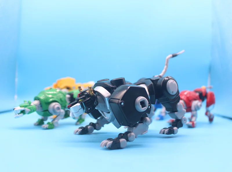 В наличии 5 в 1 Voltron супер сплав Soul Beast King Lion металлическая Трансформация Робот