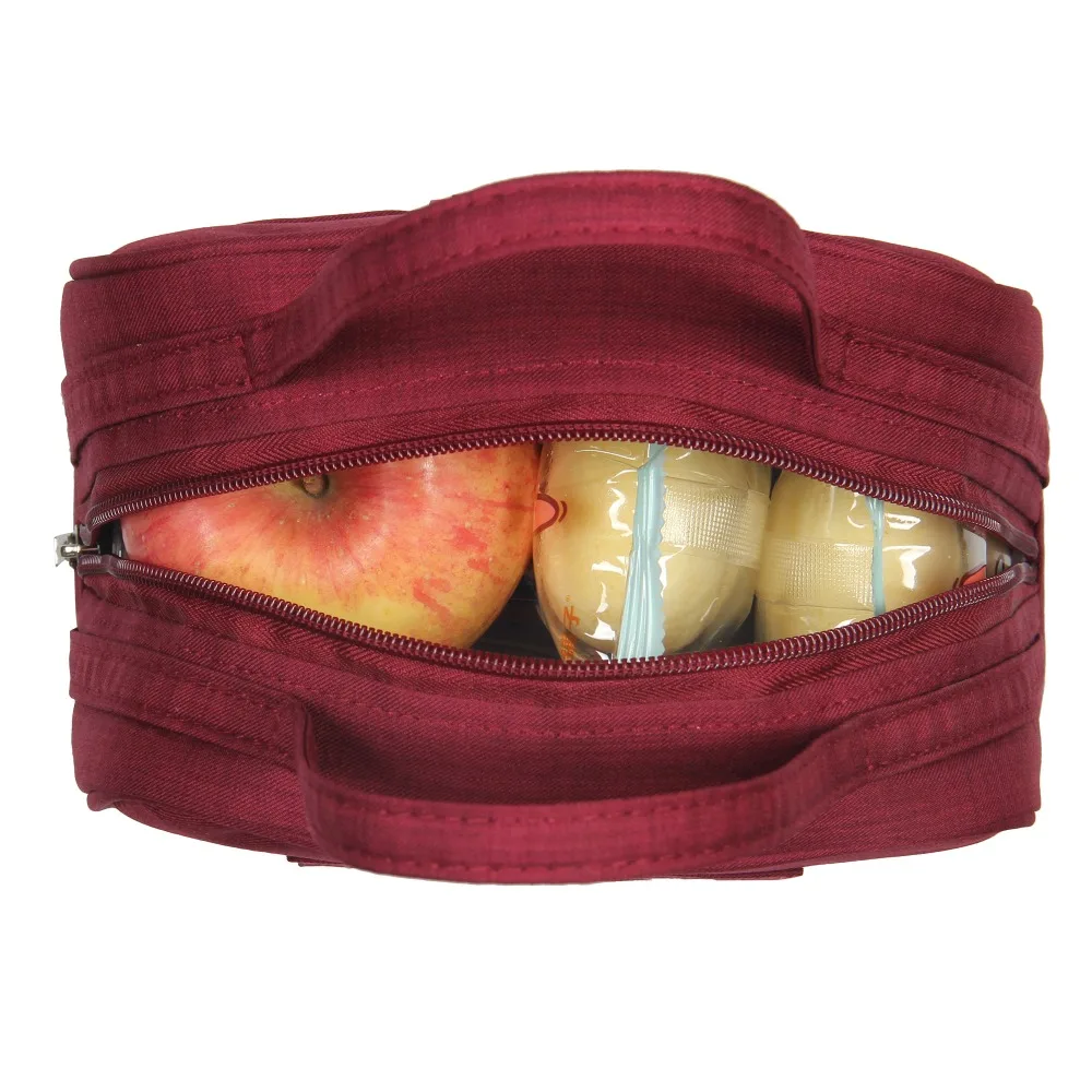 

Women Lunch Bags Bolsa Termica for Office Work 4 Color Kids School Lonchera Tote Hand Food Bags Outdoor Picnic Wine Pack