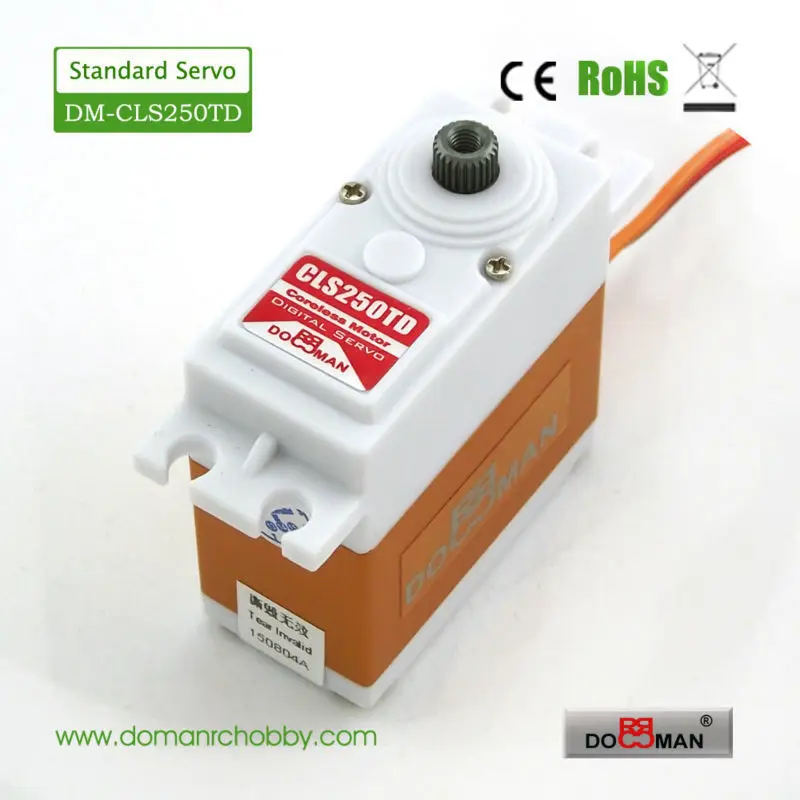 4 шт./лот DM CLS250TD титановый передаточный механизм Coreless 25кг с высоким крутящим