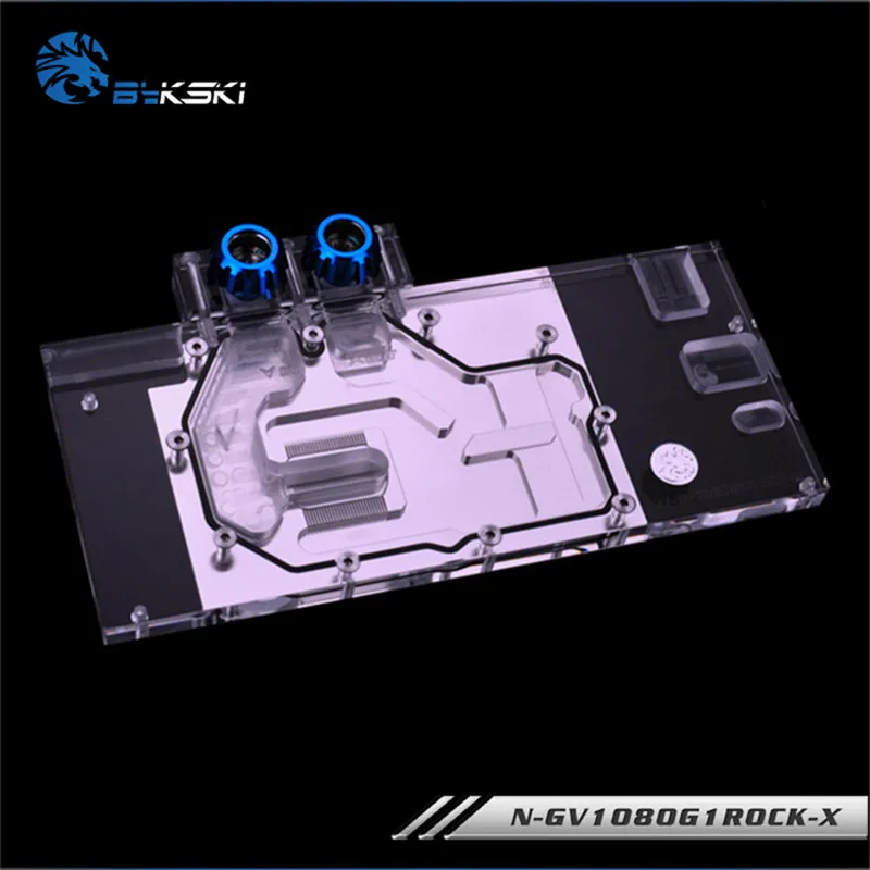 Блок видеокарты Bykski для VGA GIGABYTE GeForce GTX 1080 G1 ROCK 8G|Кулеры и системы охлаждения