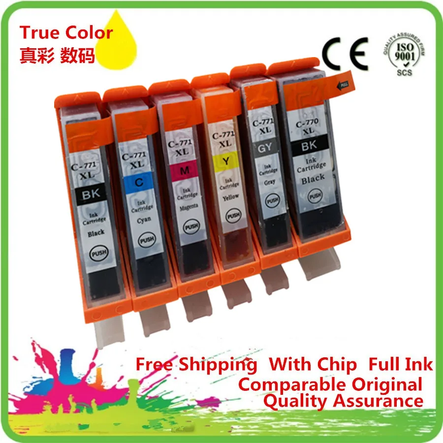 Запасные картриджи для Canon Pixma MG7770|ink cartridge|ink cartridge for canoncartridge canon |