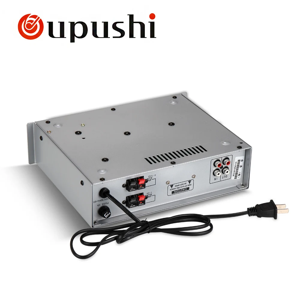 Комплект усилителя мощности OUPUSHI мини аудиосистема CE802 40 Вт USB sd карта питание с