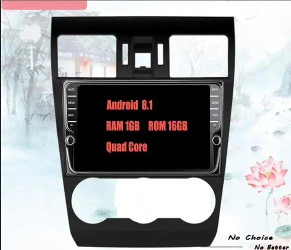 8.1 1G-16G 4 Восьмиядерный android 9,1 автомобильный dvd мультимедийный плеер для Subaru Forester XV WRX 2012- радио gps 4G+ 64G экран Carplay головное устройство - Цвет: 8.1 1G-16G 4