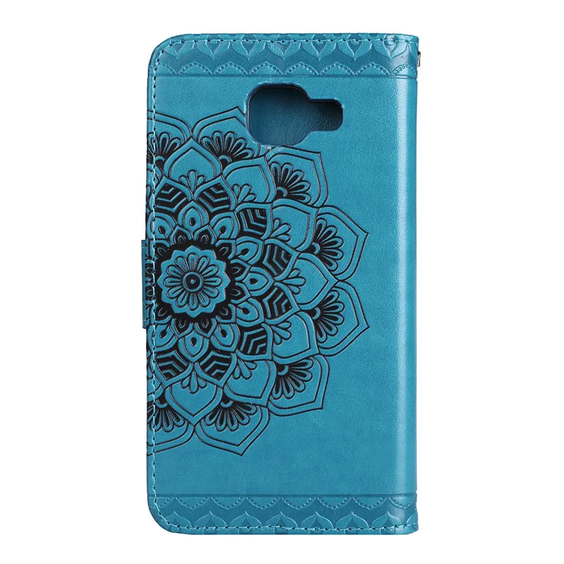 Роскошный цветок кожа флип Fundas бренд Чехол для Coque Samsung Galaxy A3 A310 sm-a310f A5 A510 sm-a510f крышка чехол