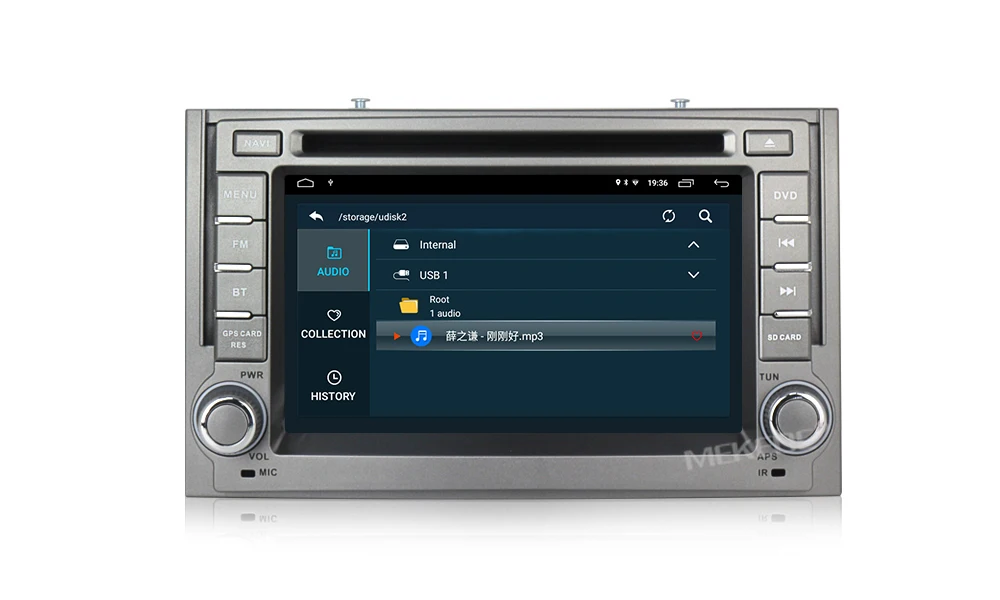 Mekede 2din android 9 dvd автомобильный Радио Мультимедиа Видео плеер для hyundai H1 Grand Starex 2007- навигация gps 2 ГБ+ 32 ГБ navi