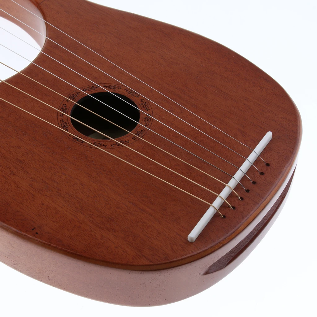 7 струн Lyre harp Harfe Arpa с настройкой гаечный ключ и струны сумка для хранения чистящая ткань аксессуары
