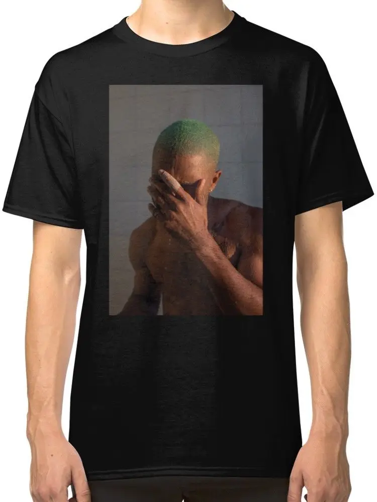 Frank Ocean блондинка 2 Для мужчин черные футболки Костюмы | Мужская одежда
