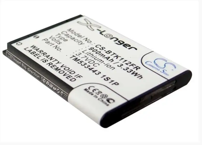 Cameron Sino 900mAh battery for BLAUPUNKT BT Drive Free 111 112 211 311 TM533443 1S1P CALLSTEL BFX-300 | Электроника