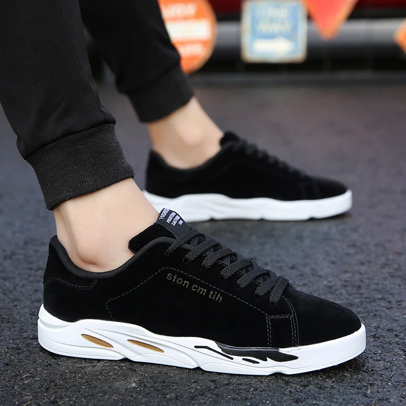 

Cresfimix Baskets Hommes Male Durable High Quality Anti Skid Spring Lace Up Shoes Men Black Comfortable Street Shoes B5355