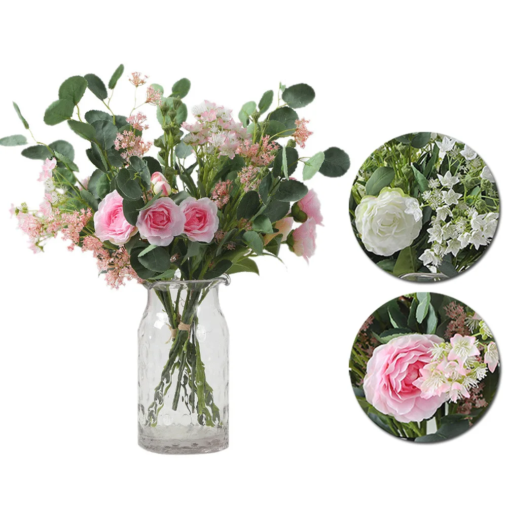 Крытый искусственный цветок Офис имитация листьев фрукты домашнее свадебное