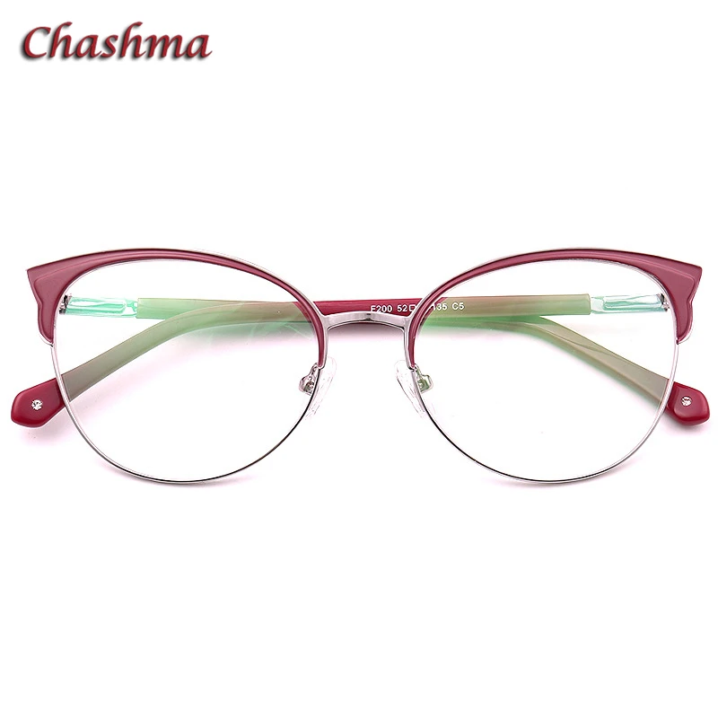 

Chashma Cat Eye Acetate Eyewear Prescription Myopia Glasses for Women High Quality Fashion Optical Eye Glasses for Female
