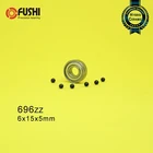 696 Гибридный керамический подшипник 6*15*5 мм ABEC-1 ( 1 шт.) промышленный мотор шпиндель 696HC гибриды Si3N4 шариковые подшипники 3NC 696ZZ