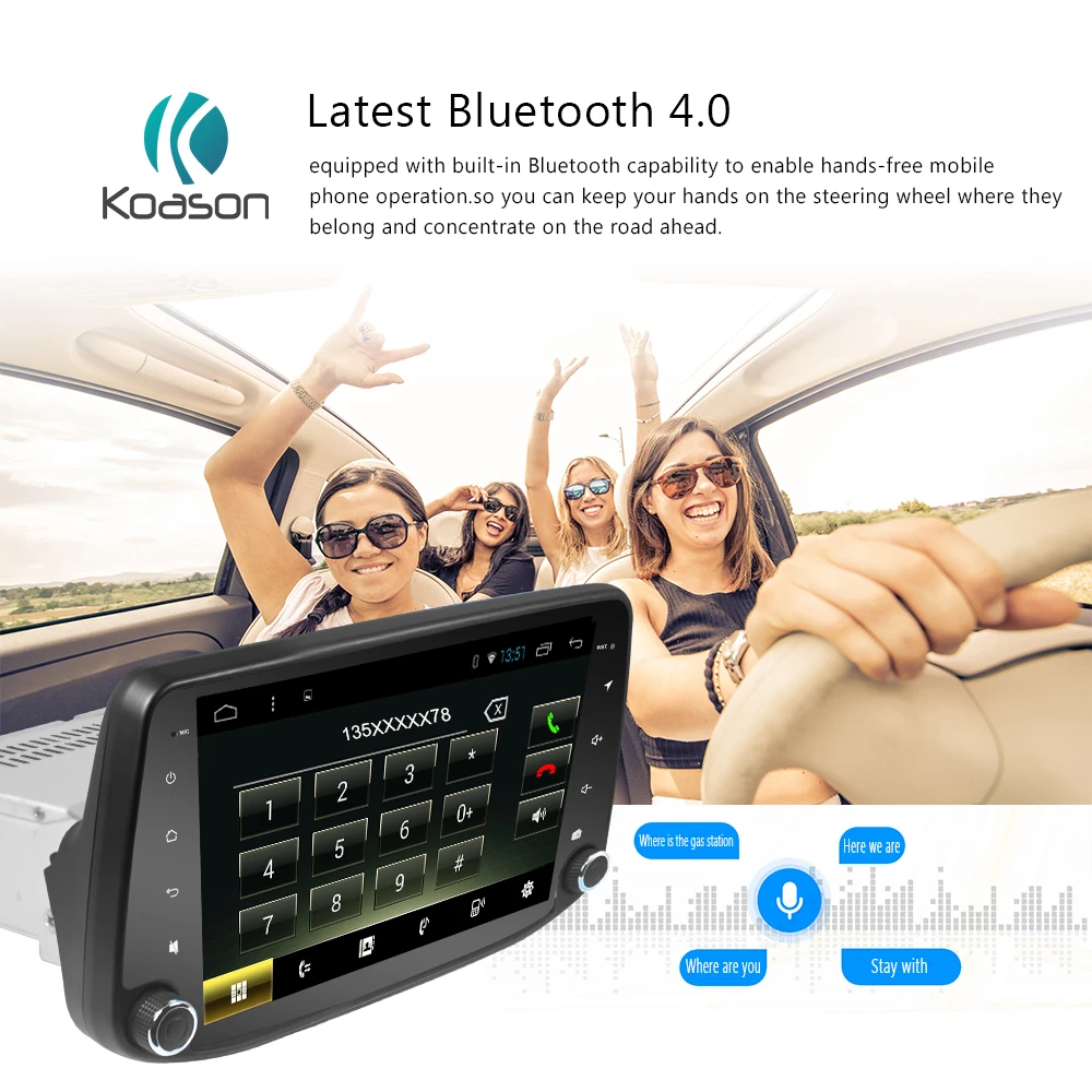 Система GPS навигации Koason на Android 9 дюймов для Hyundai i30 2017|GPS транспорта| |
