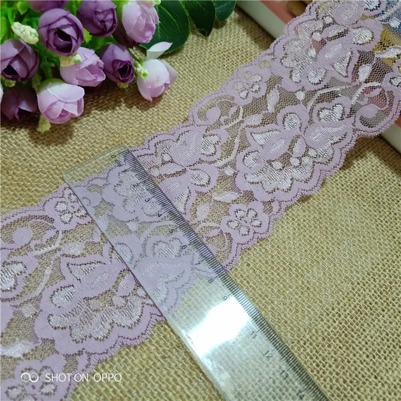6-9cm S1960 2019 new product sells high-quality black elastic lace for sewing crafts decorative handmade accessories D | Дом и сад