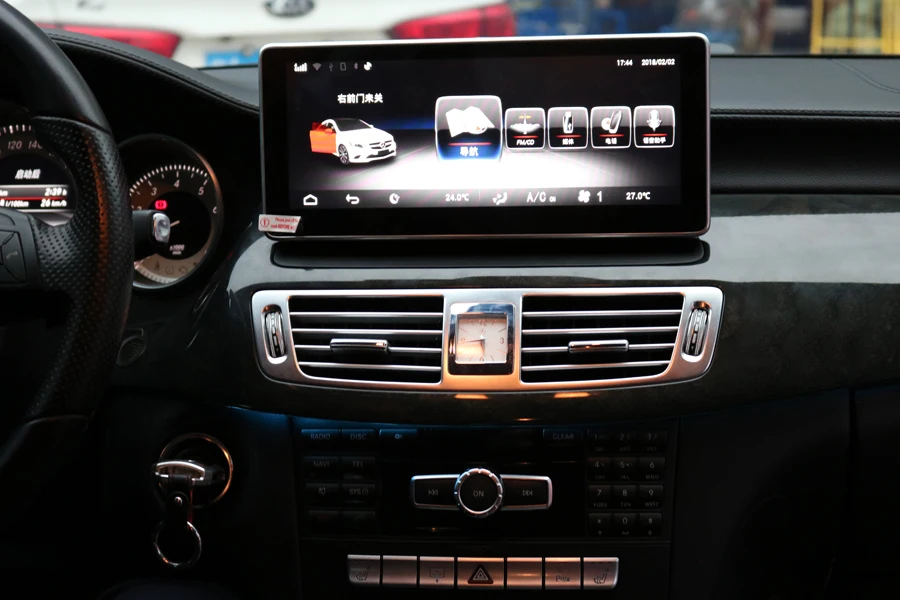 Автомобильный радиоплеер с сенсорным экраном Android 8 0 для Benz CLS 13 14 NTG 4.X 15 16 5 ядерный