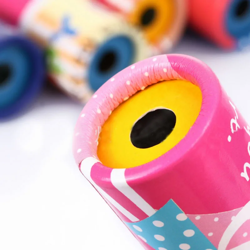 1 шт. Ностальгический мультфильм 3D Калейдоскоп бумажная карта калейдоскоп