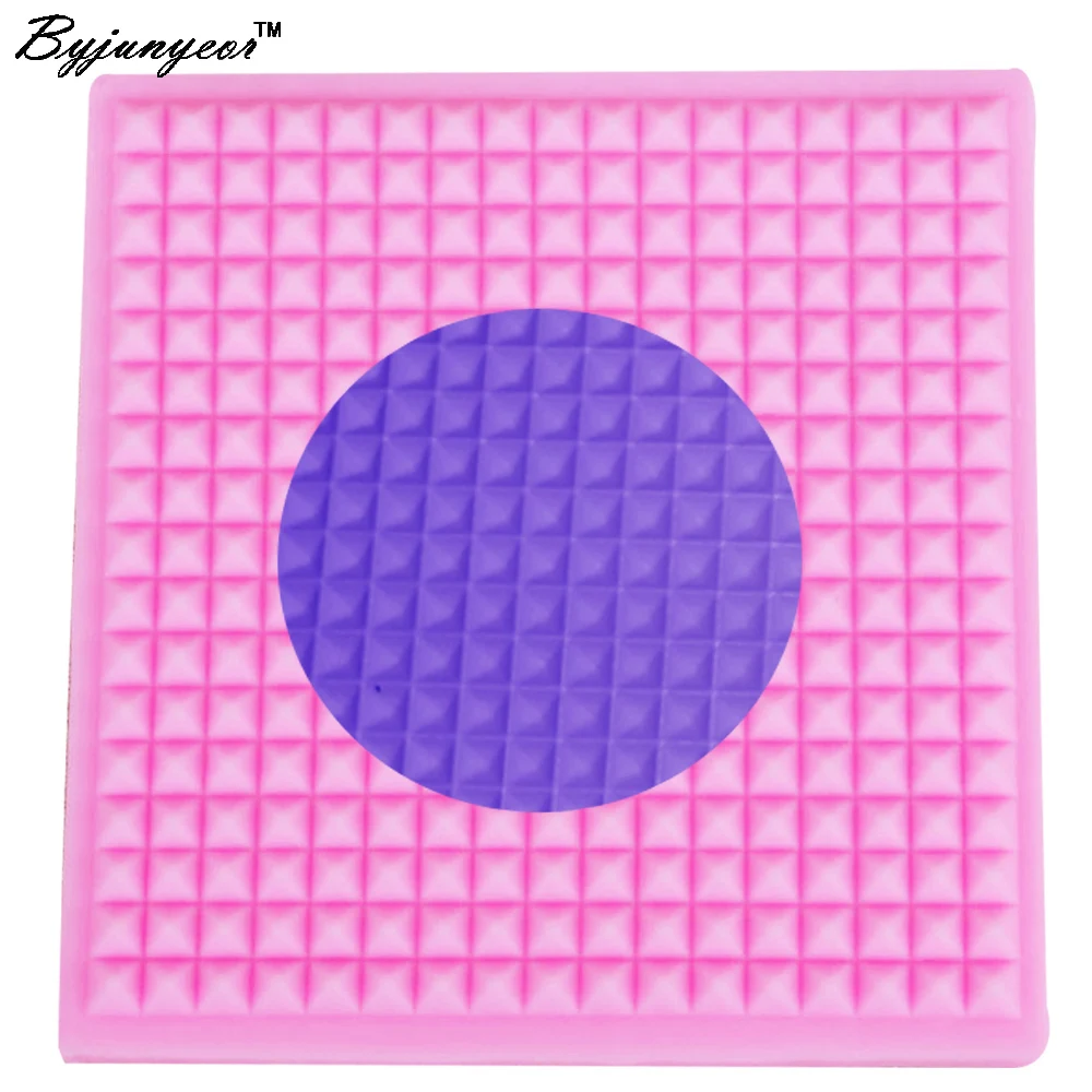   Byjunyeor M486 Knitting Silicone Mold Fondant Chocolate Candy Lollipop Crystal UV Resin Epoxy Soft Clay Bake Tool 