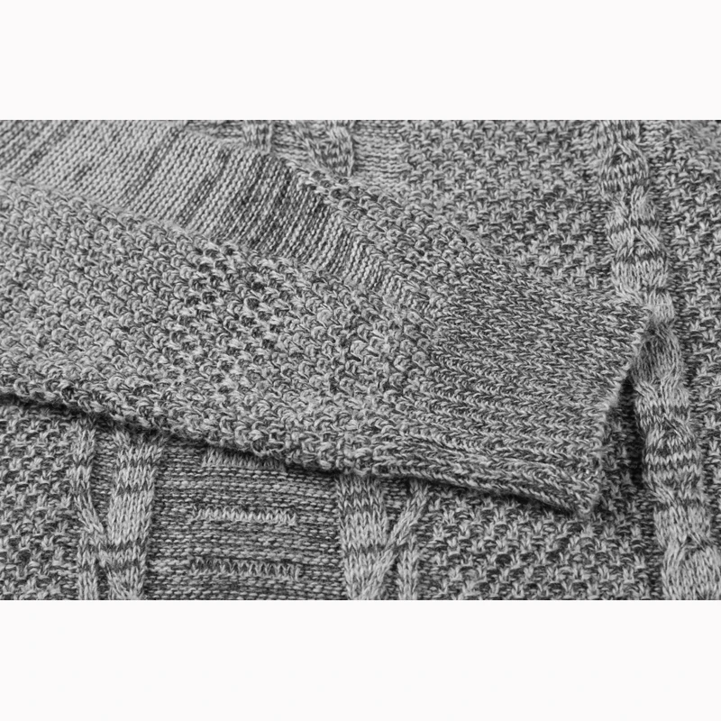 Мужские повседневные свитера кардиганы в стиле Metrosexual теплые модные с круглым