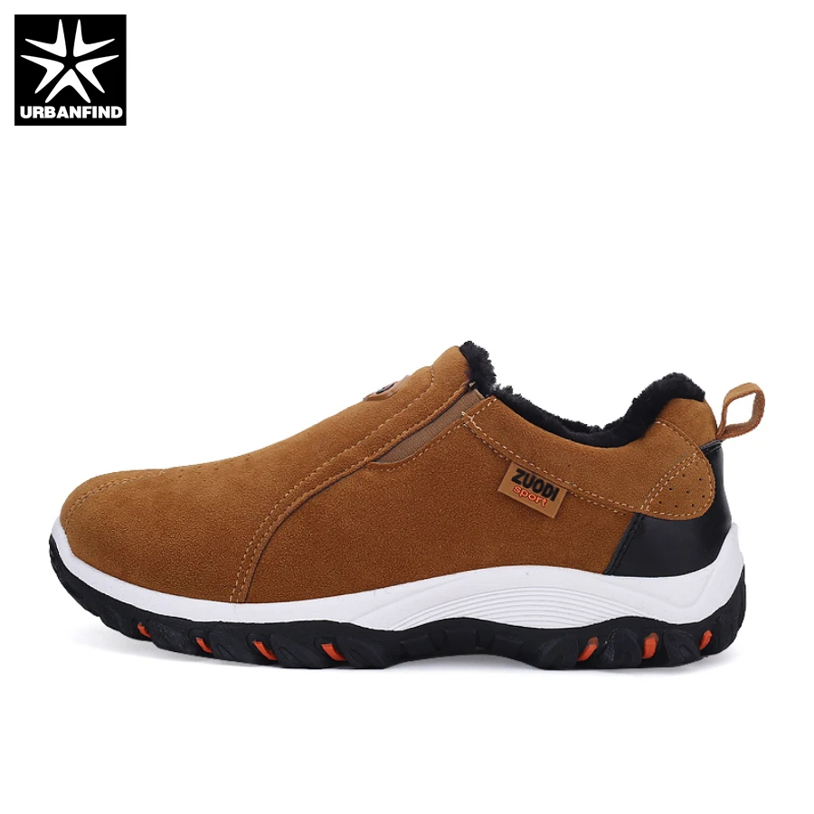URBANFIND/Мужская зимняя обувь повседневные кроссовки большие размеры 39-47 Теплая
