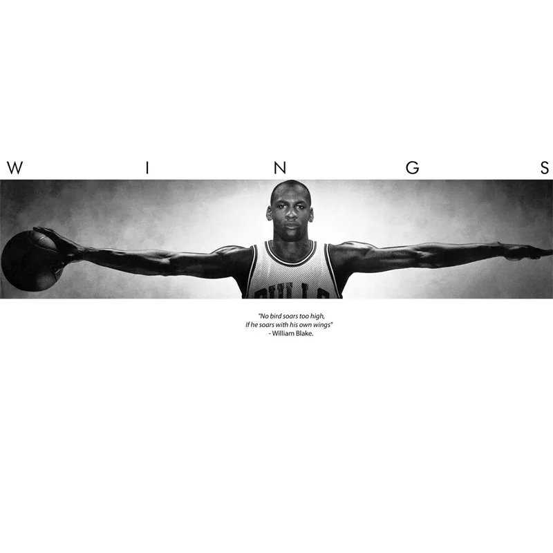 Современная декоративная настенная живопись спортивная звезда баскетбольное