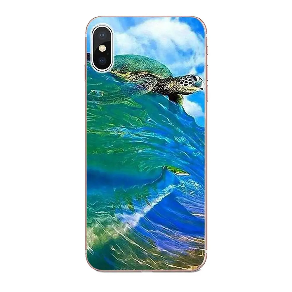 Мягкий чехол из ТПУ для Huawei P7 P8 P9 P10 P20 P30 Lite Mini Plus Pro 2017 2018 2019 Милая черепаха |