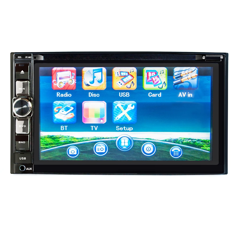 HEVXM 2126 6 2 дюйма автомобильное радио Многофункциональный dvd плеер Bluetooth