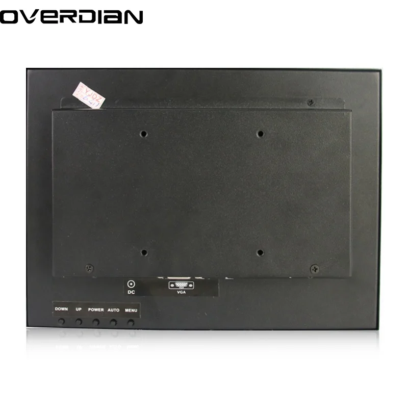 10.1/10&quotIndustrial Control Monitoring Machines Resistive Screen VGA/HDMI/USB interface Metal Shell Embedded Lcd Monitor 16:9 |