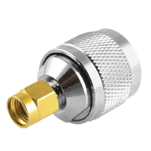KSOL New Style Silver N Type Male to RP-SMA Plug Adapter Coaxial Cable Connector | Обустройство дома