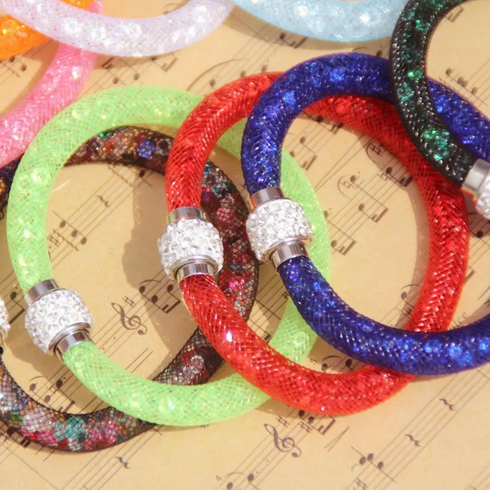 GENBOLI 1 шт. случайный цвет магнит для женщин браслет крючок элегантный дизайн