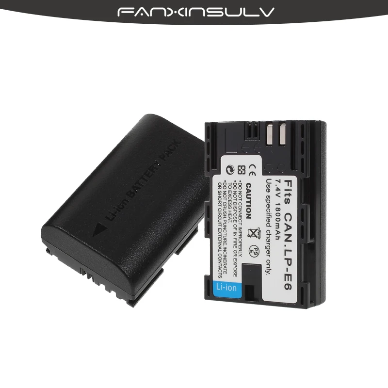 1 шт. LP-E6 LP E6 LP-E6N батарея Япония Sanyo Cell + батарейный чехол для Canon EOS 6D 7D 5DS 5DSR 5D Mark II 60D