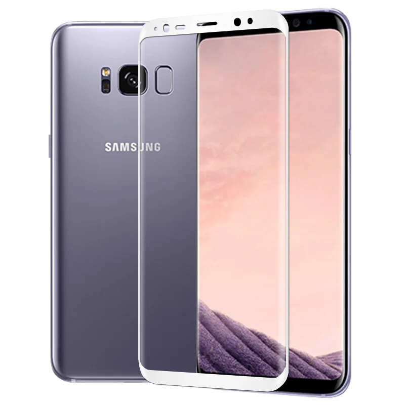 Для samsung Galaxy S8 полное покрытие закаленное Стекло 3D Экран протектор защитной
