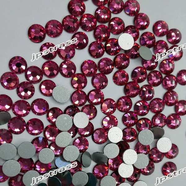 Кристалл маленького размера без клея задняя сторона ss6 цвет розы 2 мм 1440 шт. в