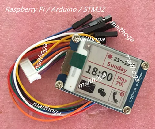RPi 1 54 дюймов 8P SPI Красный Черный Белый E Paper ink экран модуль 200*200 STM32|screen module|e-ink screene-ink