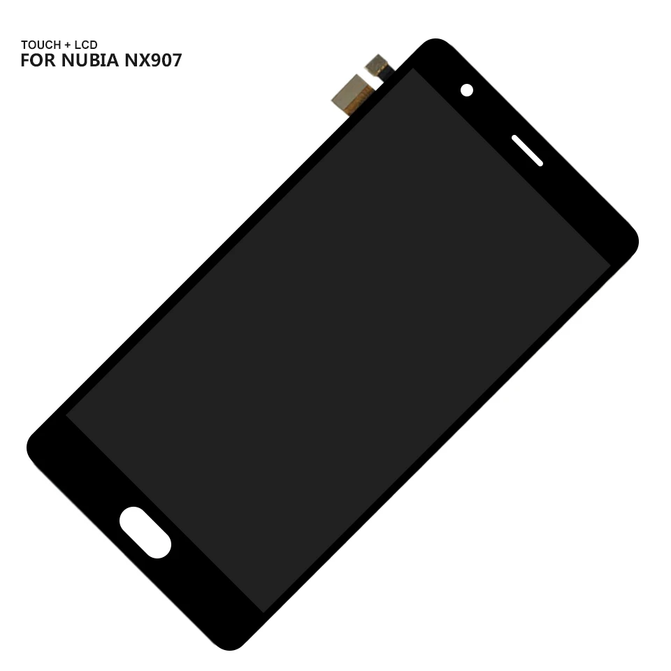 ЖК дисплей 5 дюйма для ZTE Nubia M2 Play NX907J кодирующий преобразователь сенсорного