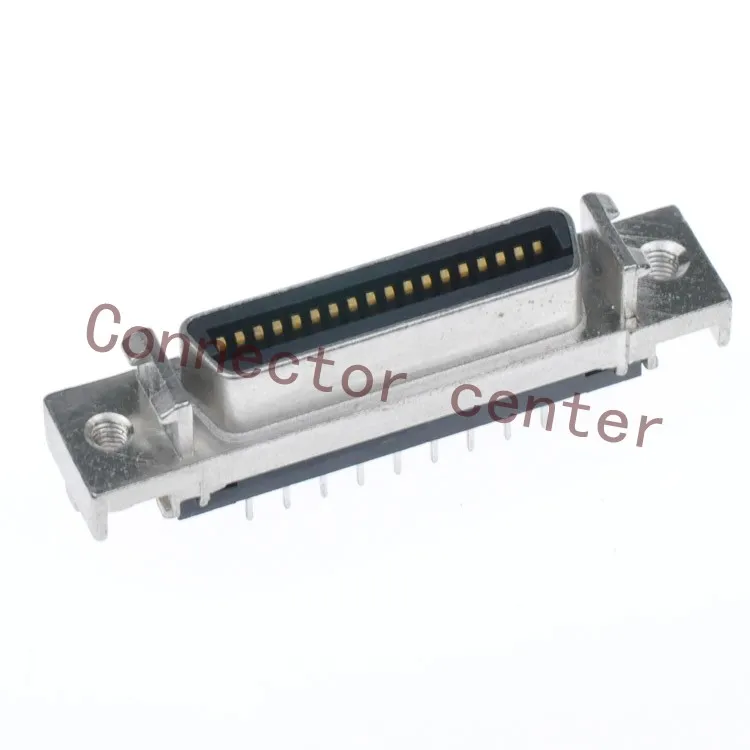 

MDR SCSI коннектор 1,27 мм 36POS прямой 180 градусов