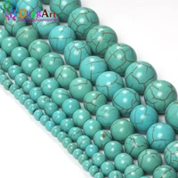 olingart 4681012mm green loose stone beads round brilliant accessories earrings bracelet choker necklace jewelry making