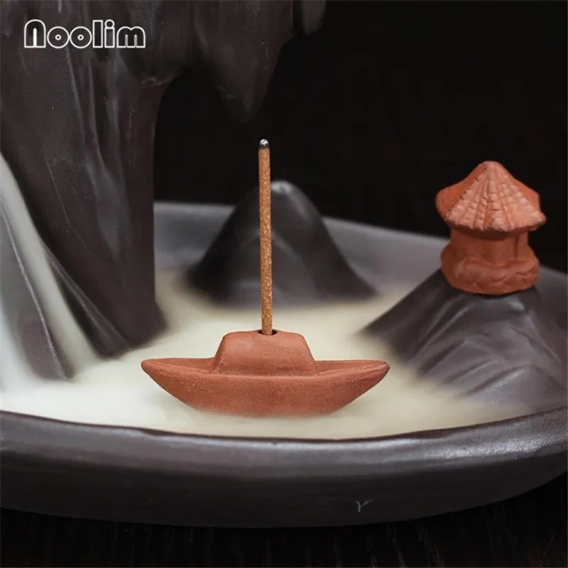 Горная горная горелка для благовоний с водопадом креативная подставка