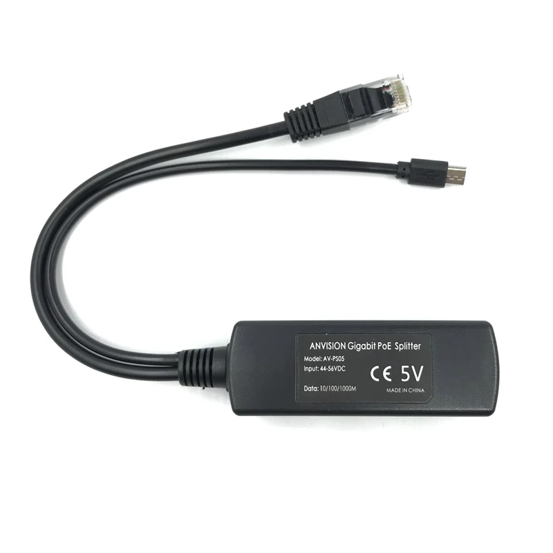 Разветвитель PoE IEEE802.3af 12 В 2 48 активный для IP-Камеры poe | Компьютеры и офис