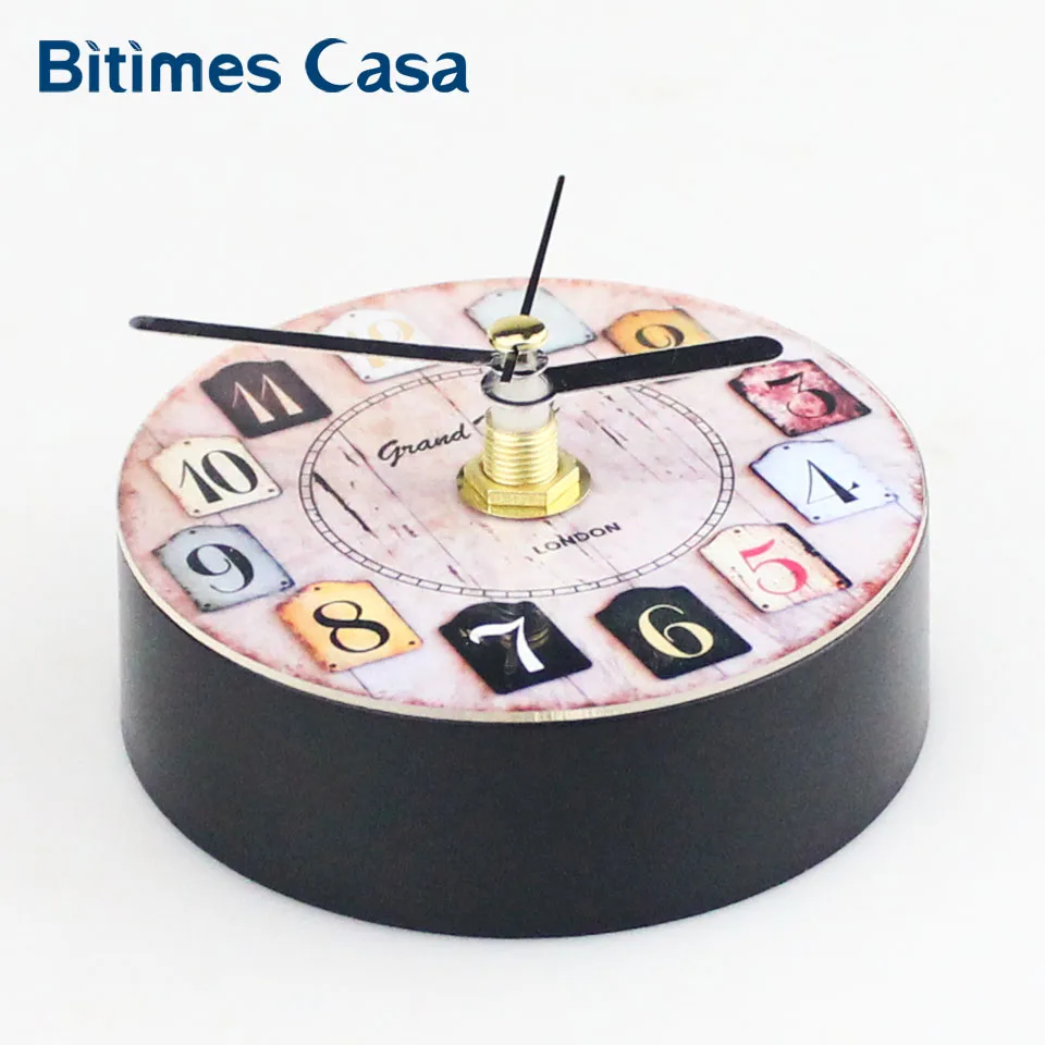Bitimes старинные настенные часы на холодильник магниты часы на холодильник стикер s настенные часы магнитный стикер для холодильника украшение дома