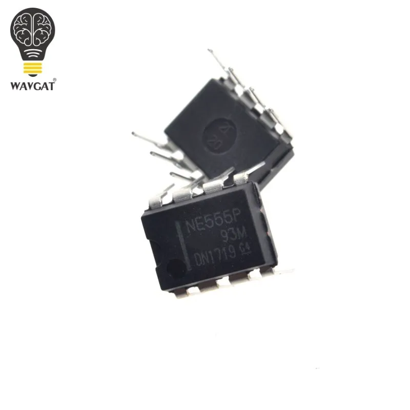 50 шт. NE555 555 DIP-8 IC таймеры Хорошее качество точный таймер