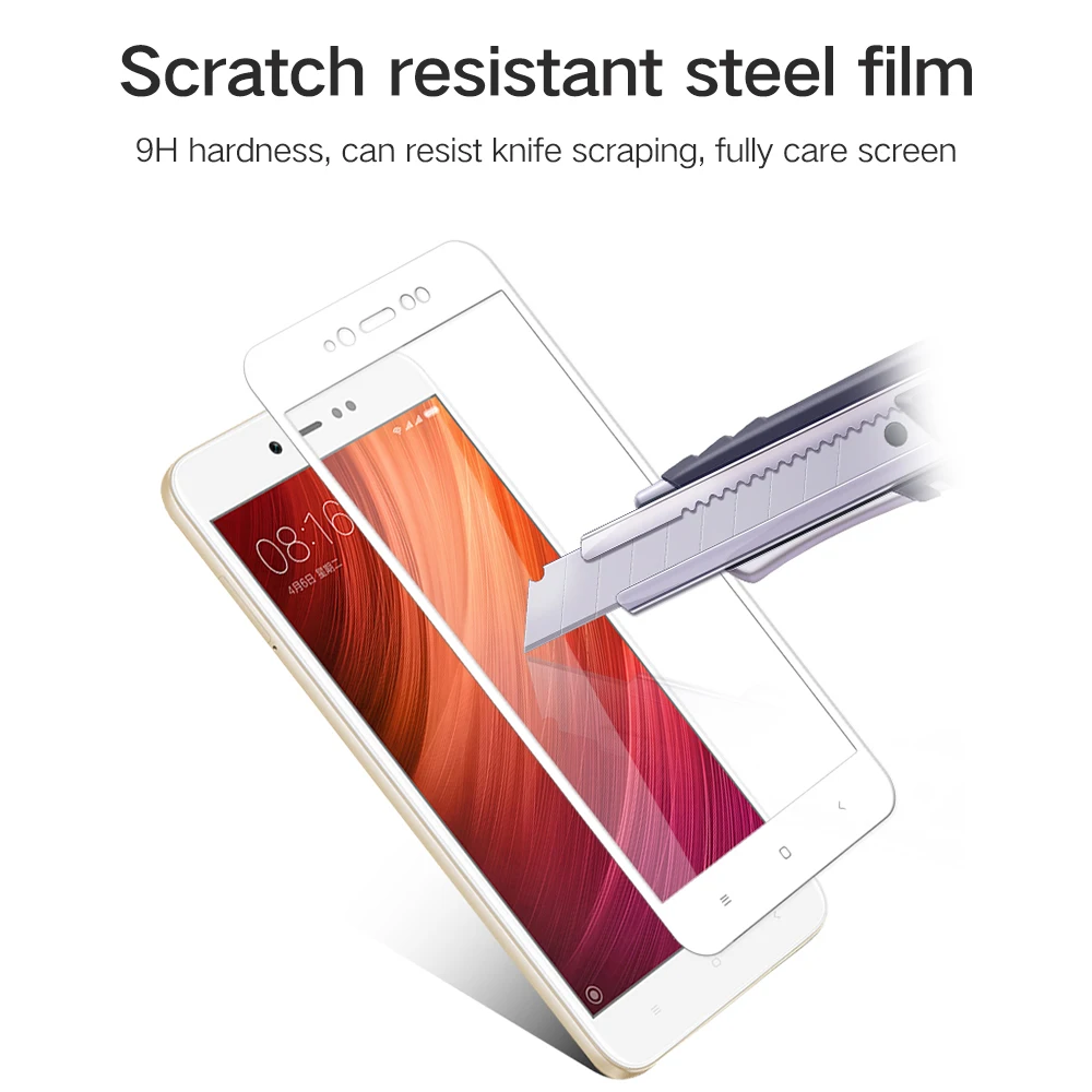 Защитное стекло для Xiaomi Redmi Note 4x4 x a 3 4A Закаленное Защитная пленка экрана на Ksiomi Xiomi