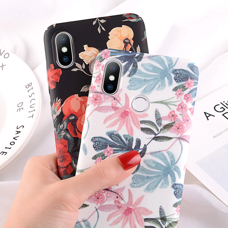 Moskado чехол для Xiaomi Redmi F1 8 8SE 6 6X5 5S 4 4A 4X 5A Note 5 Y1 Pro Премьер Ретро Арт розы Жесткий
