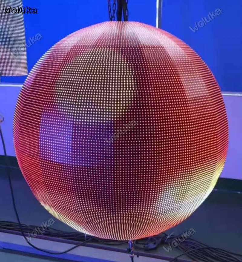 Custom LED irregular display soft and hard screen semi-soft P6 diameter 1.5m CD50 W03 | Освещение