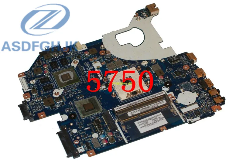 Материнская плата для ноутбука ACER Aspire 5750 5750G материнская P5WE0 LA 6901P HM65 DDR3